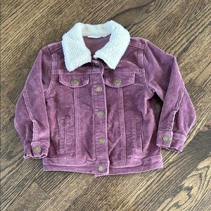 Jamie Kay Corduroy Jacket with Sherpa Collar